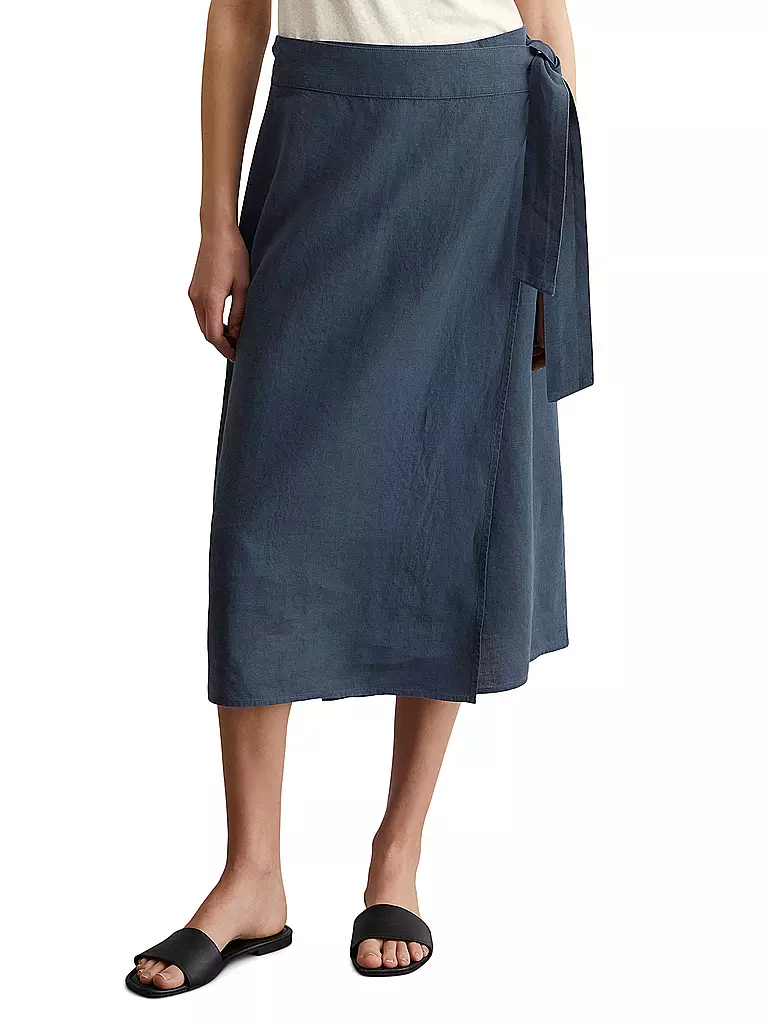 MARC O'POLO | Midi falda | Azul