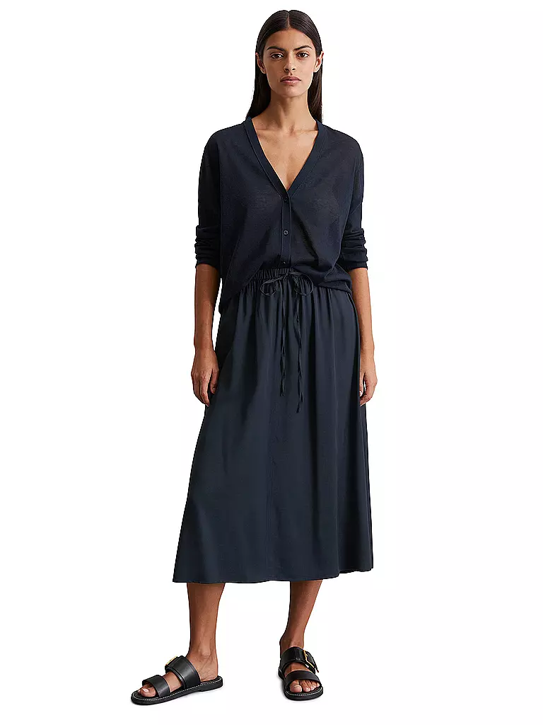 MARC O'POLO | Midi falda | Azul oscuro