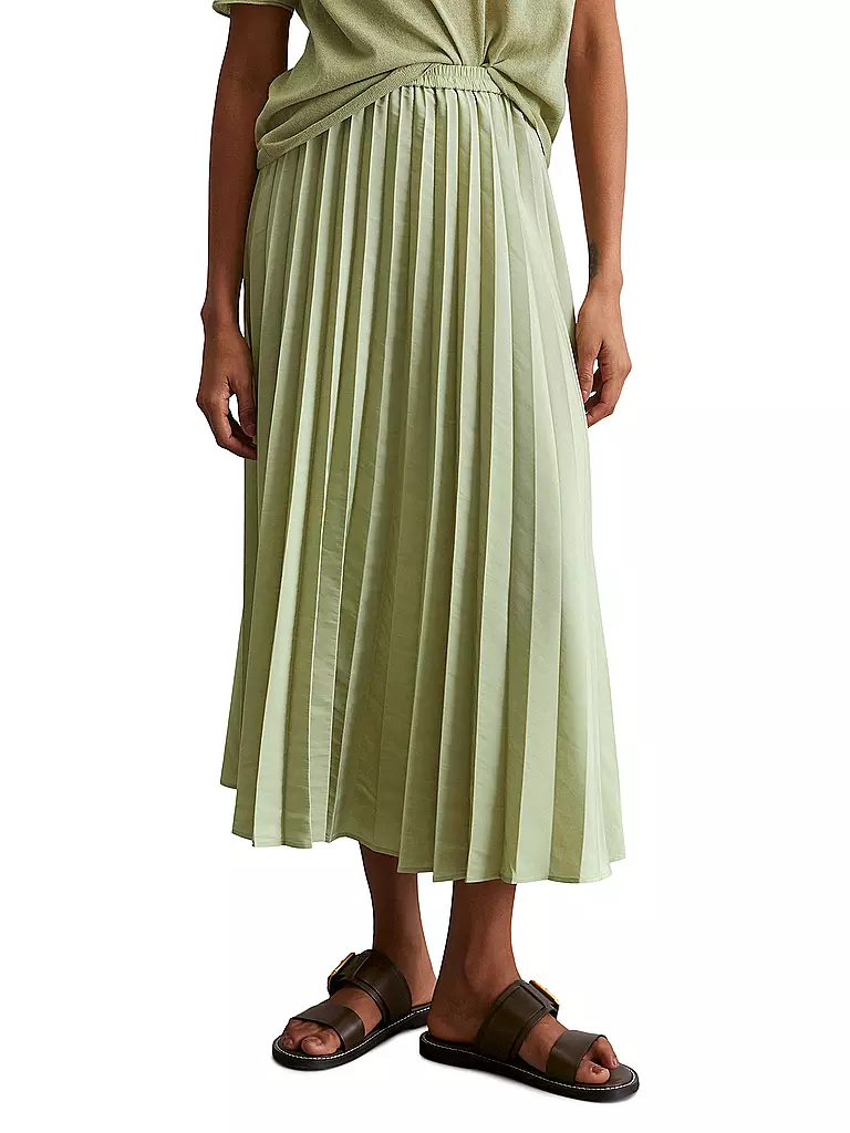 MARC O'POLO | Midi falda | Verde claro