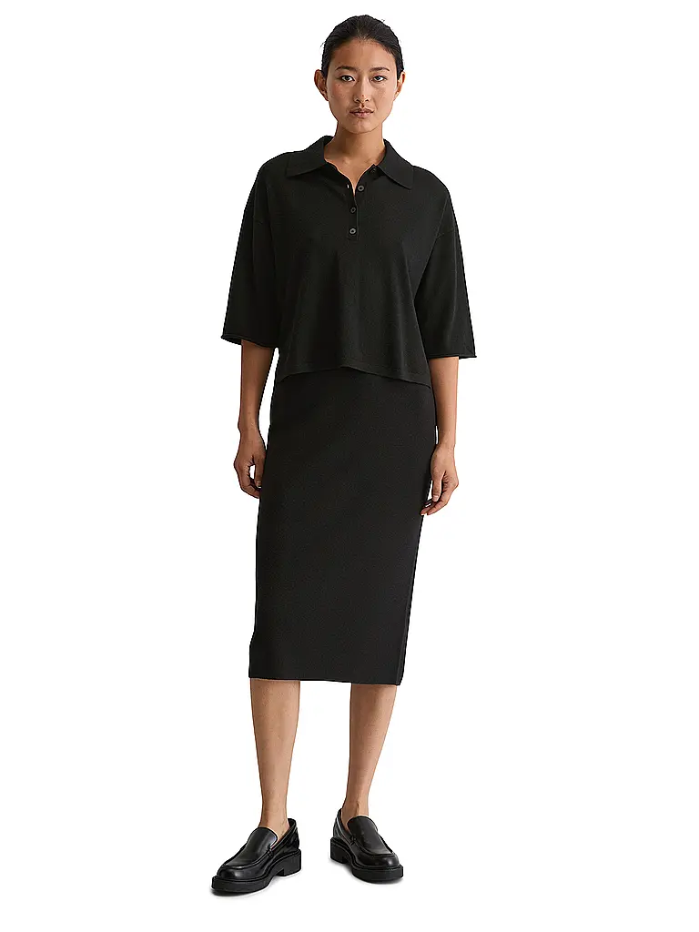MARC O'POLO | Midi falda | Negro