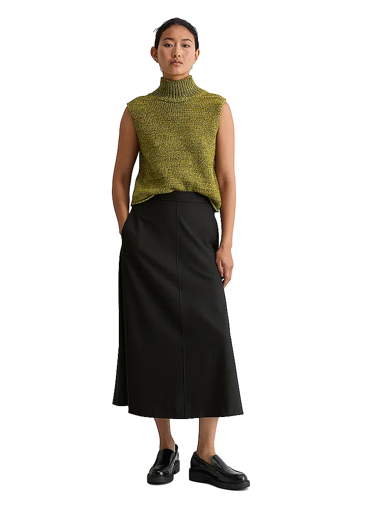 MARC O'POLO | Midi falda | Negro