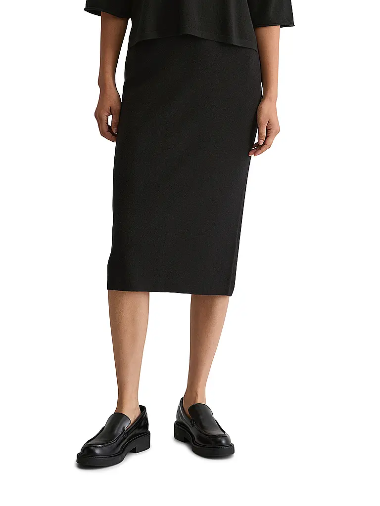 MARC O'POLO | Midi falda | Negro