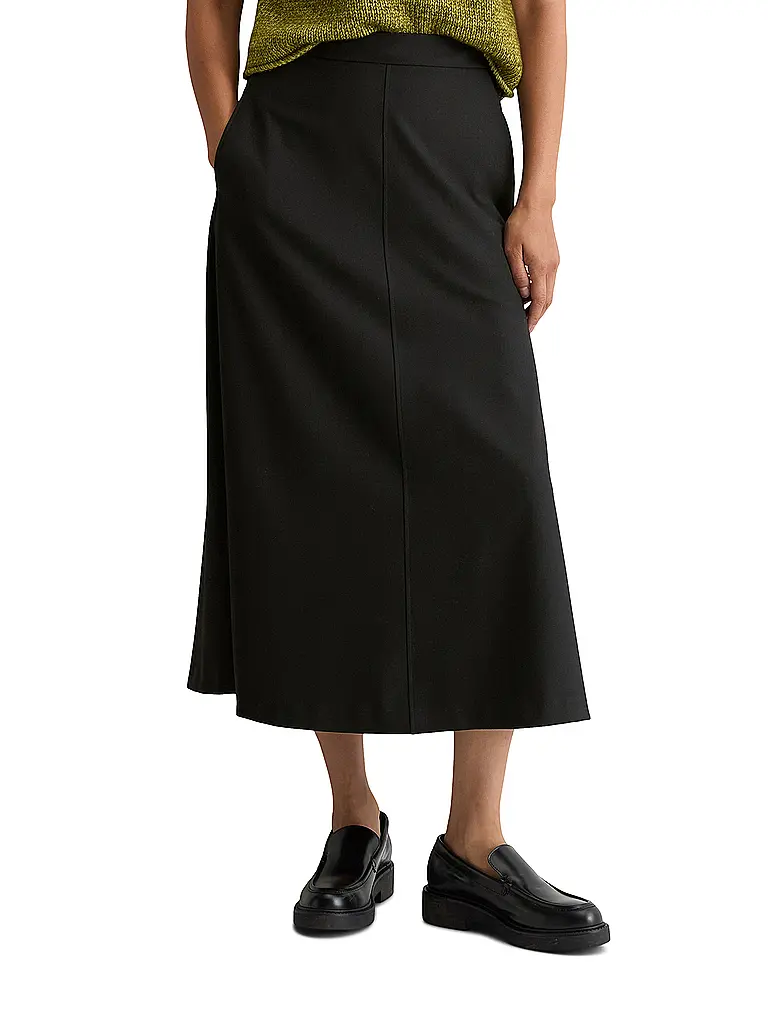 MARC O'POLO | Midi falda | Negro
