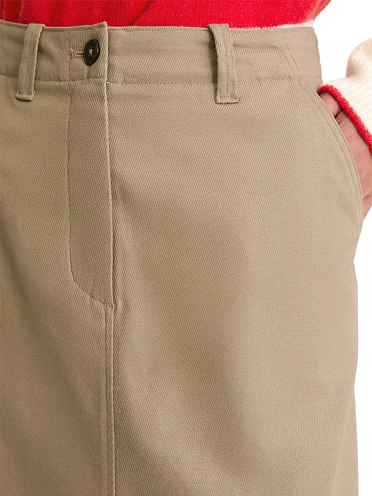 MARC O'POLO | Midi falda | Marrón