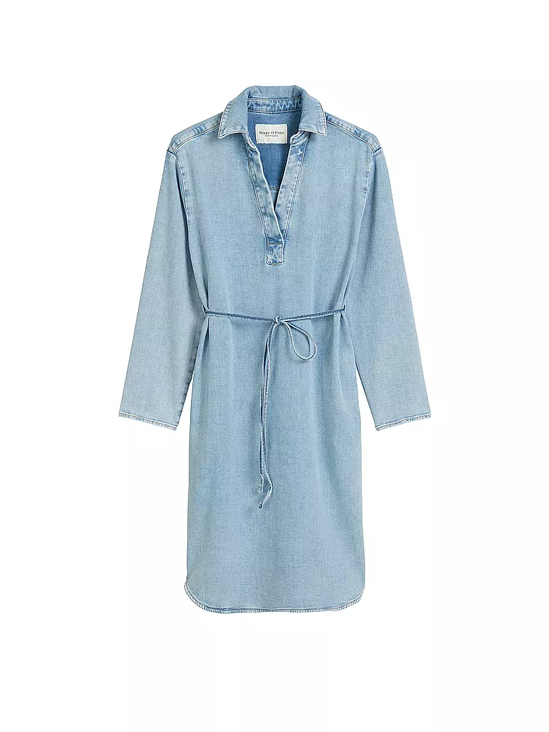 MARC O'POLO | Midikleid | Azul claro