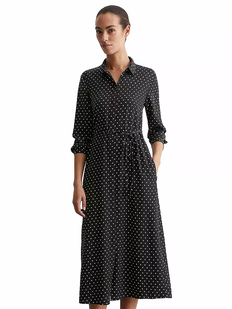 MARC O'POLO | Midikleid | Azul oscuro