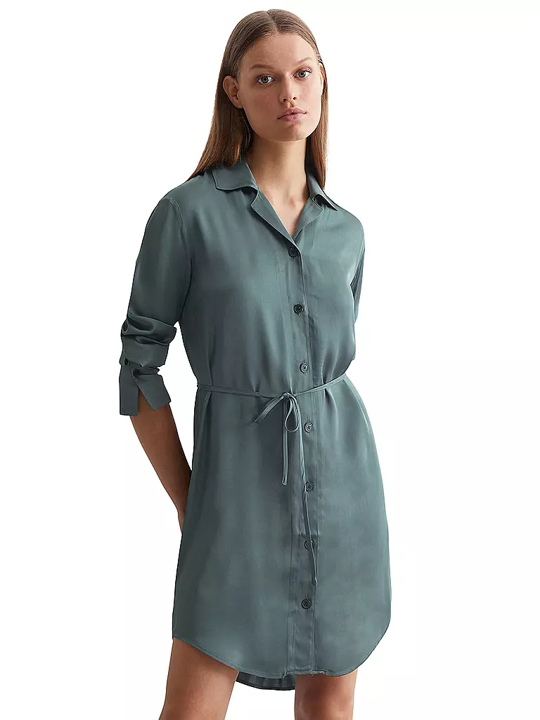 MARC O'POLO | Minikleid  | Verde oscuro