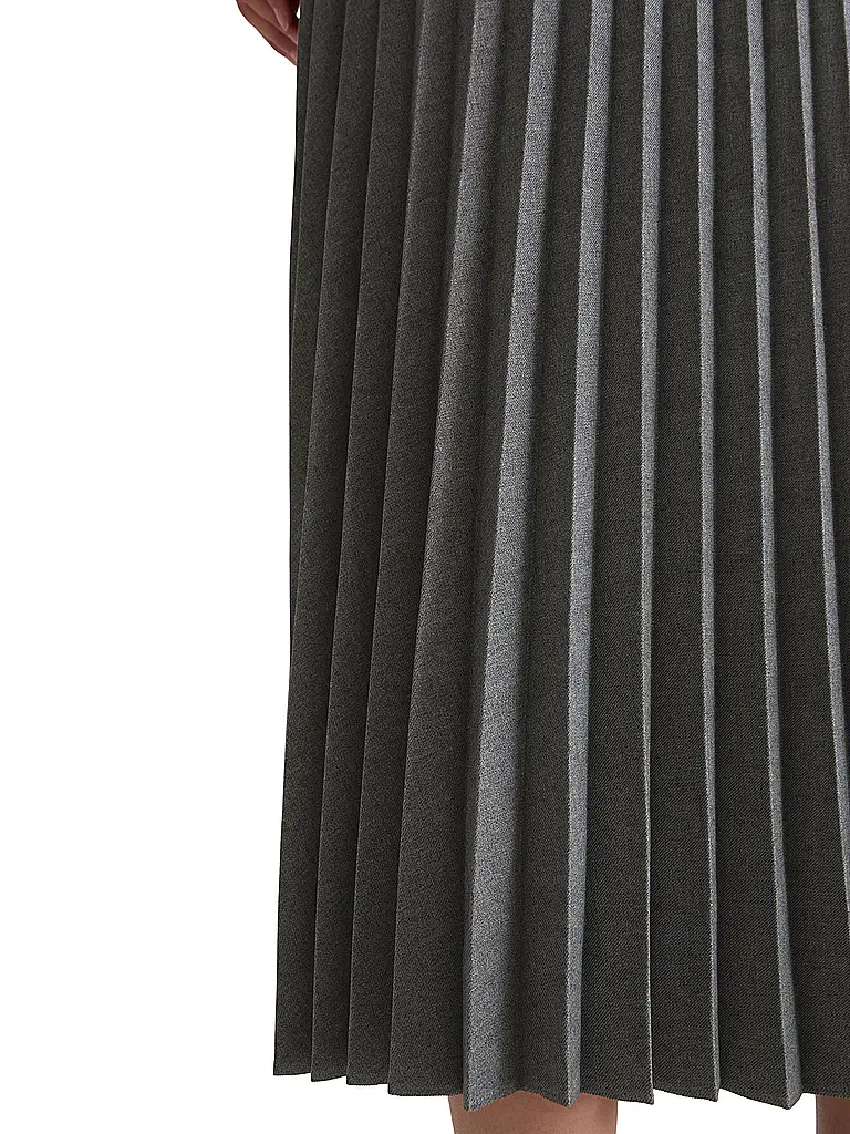 MARC O'POLO | Nombre del producto: Falda midi
Marca: MARC O'POLO
Color: gris
Categorías: Moda, Mujer
Material: Poliéster / Poliamida
Estampado: Liso
Estilo: Casual, Puro
Detalles: Plisado |