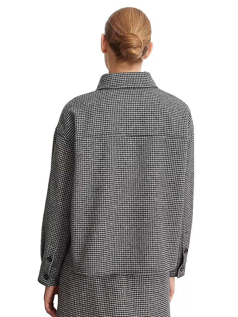 MARC O'POLO | Overshirt Boxy Fit | Negro