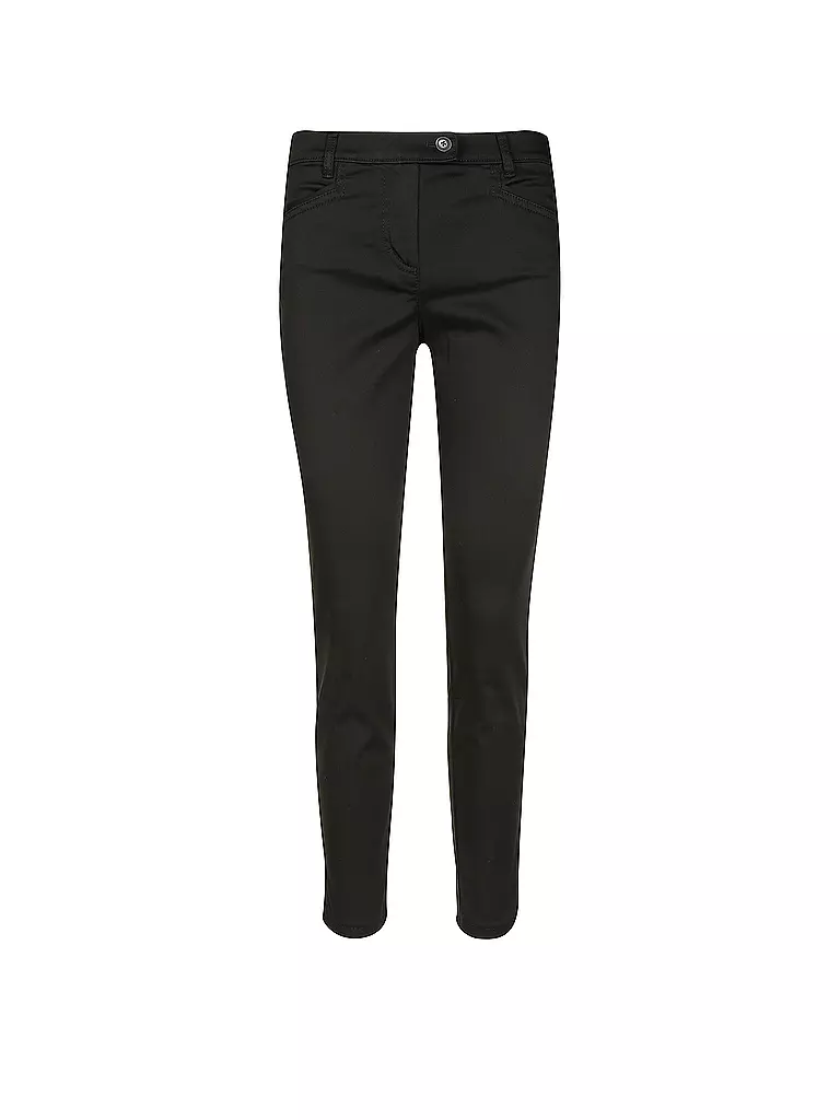 MARC O'POLO | Pantalón "Laxa" (tiro alto) | Negro