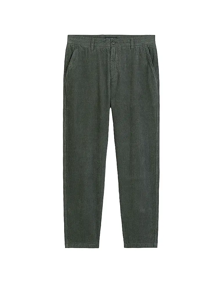MARC O'POLO | Pantalón de pana BELSBO | Verde oscuro
