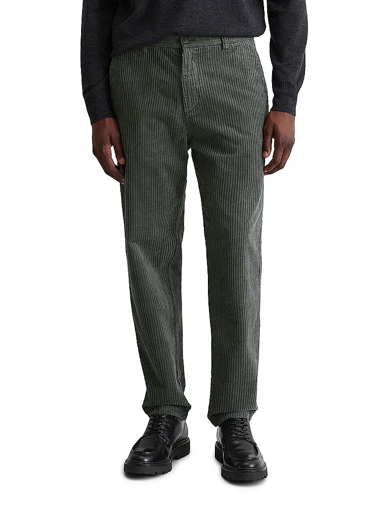 MARC O'POLO | Pantalón de pana BELSBO | Verde oscuro