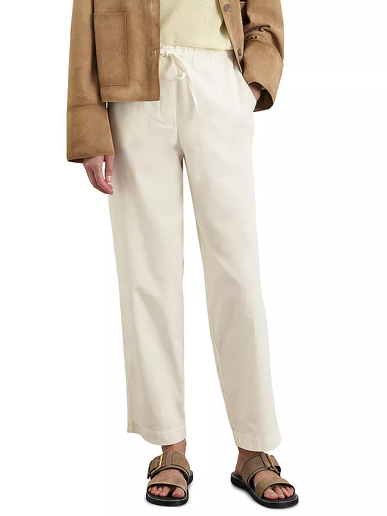MARC O'POLO | Pantalón Jogging Fit | Blanco