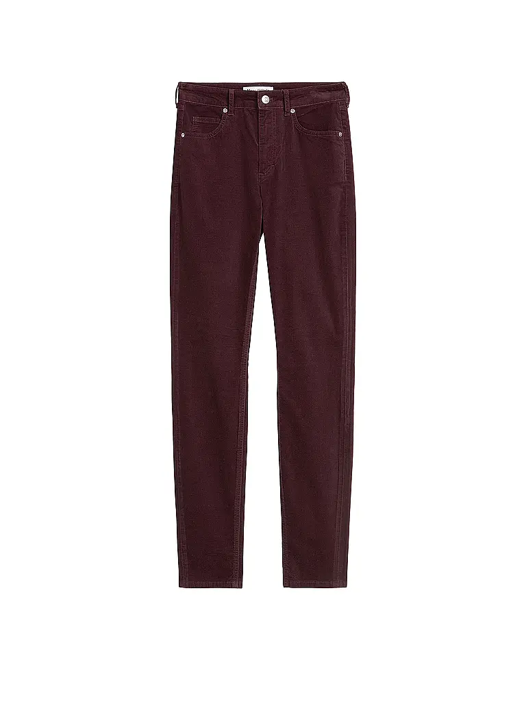 MARC O'POLO | Pantalón Slim Fit | Rojo oscuro