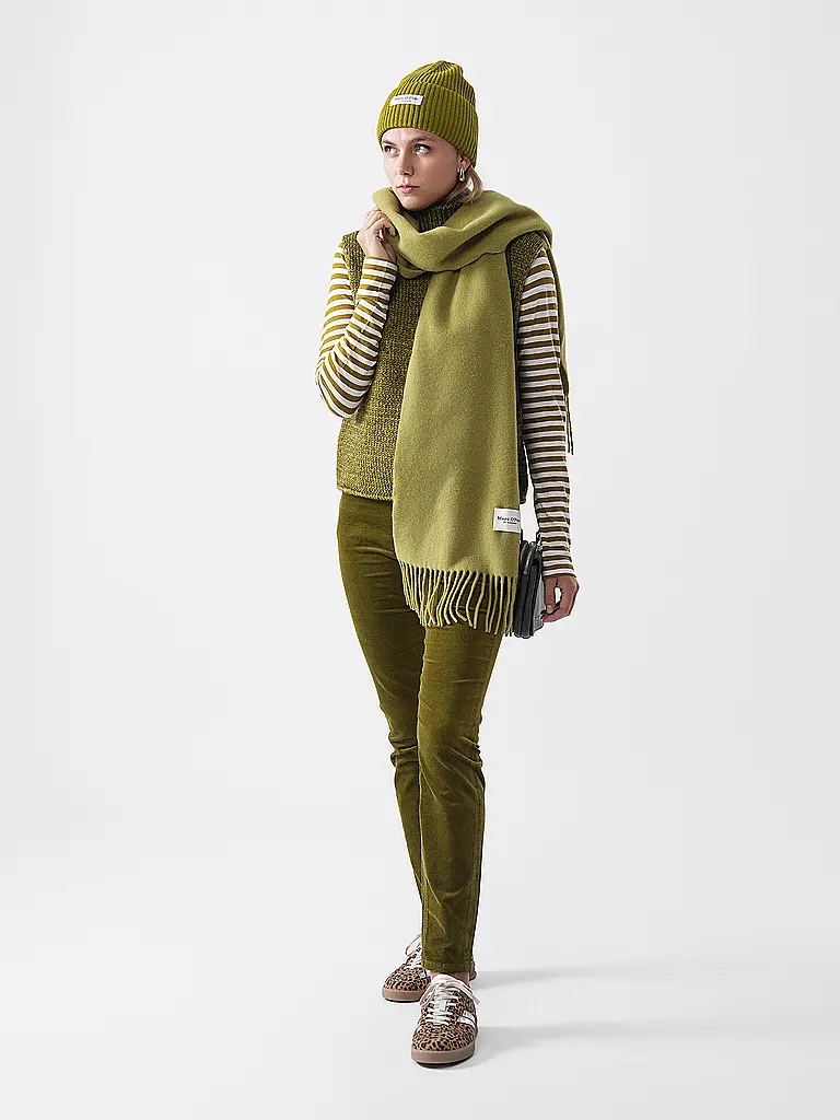 MARC O'POLO | Pantalón Slim Fit | Oliva