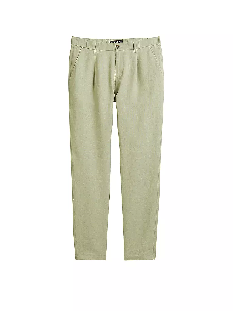 MARC O'POLO | Pantalones de lino OSBY | Oliva