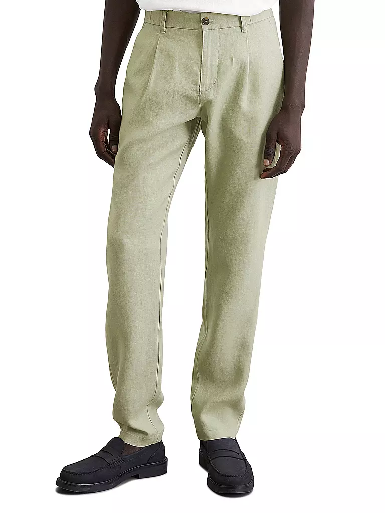 MARC O'POLO | Pantalones de lino OSBY | Oliva