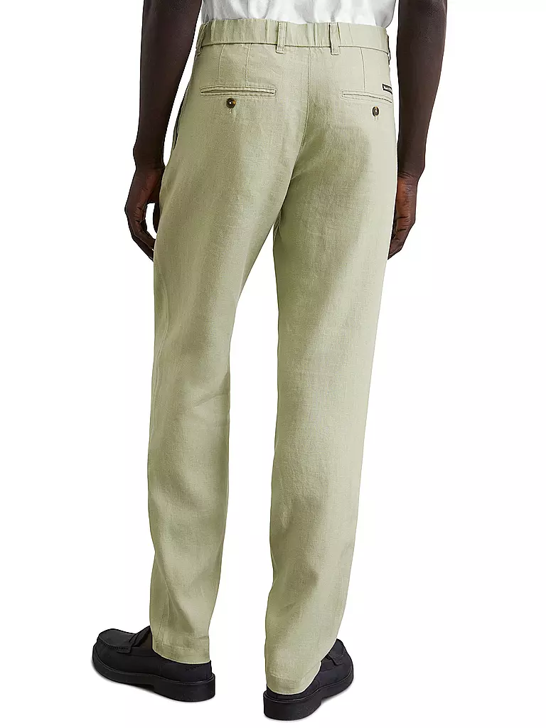 MARC O'POLO | Pantalones de lino OSBY | Oliva