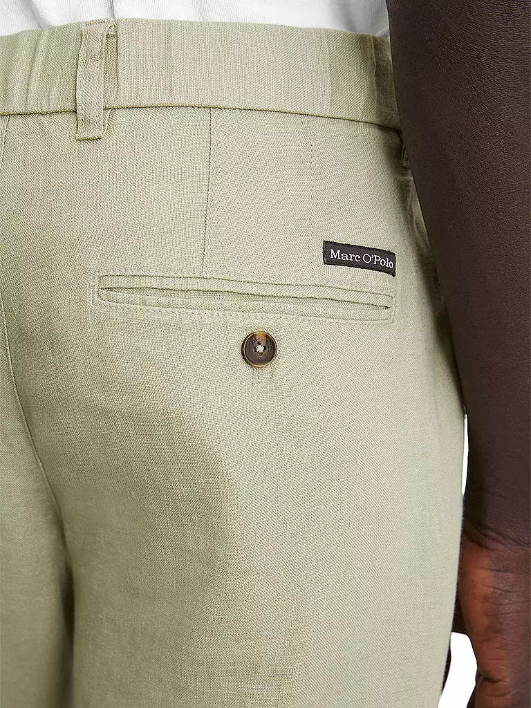MARC O'POLO | Pantalones de lino OSBY | Oliva