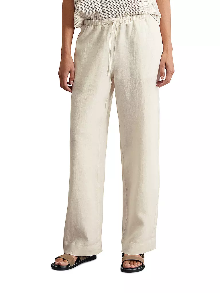 MARC O'POLO | Pantalones de lino | Gris claro