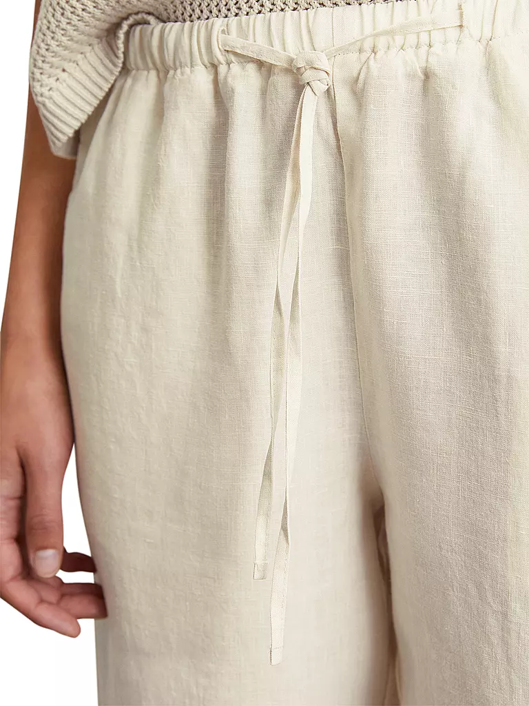 MARC O'POLO | Pantalones de lino | Gris claro