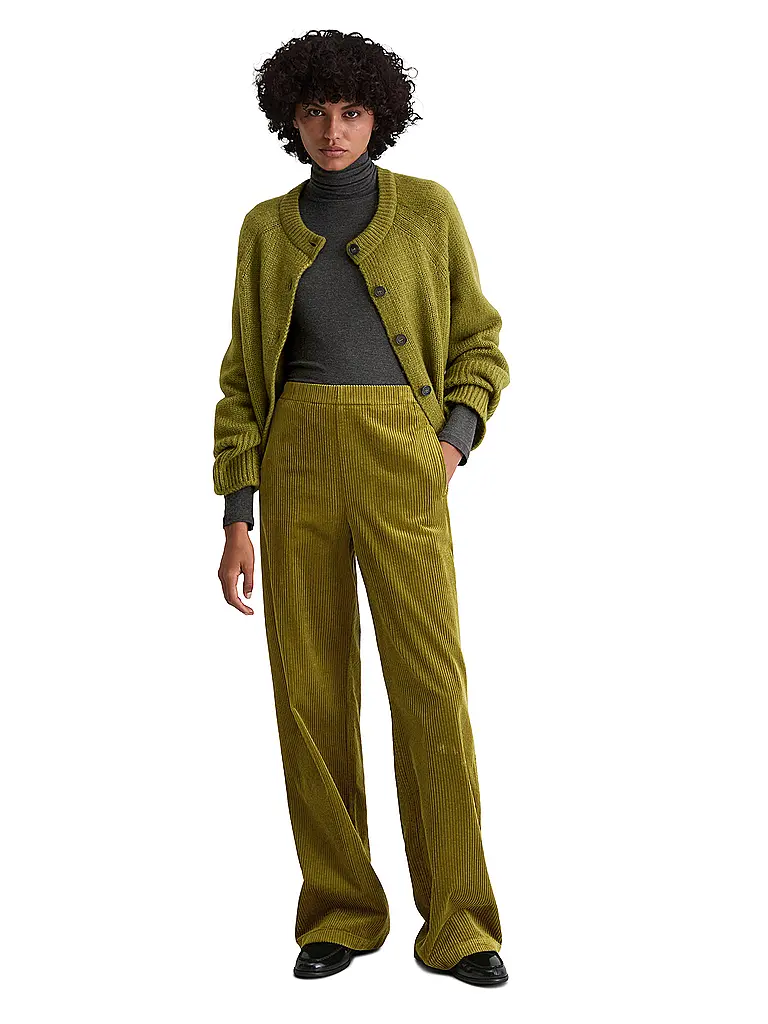 MARC O'POLO | Pantalones de vestir | Oliva