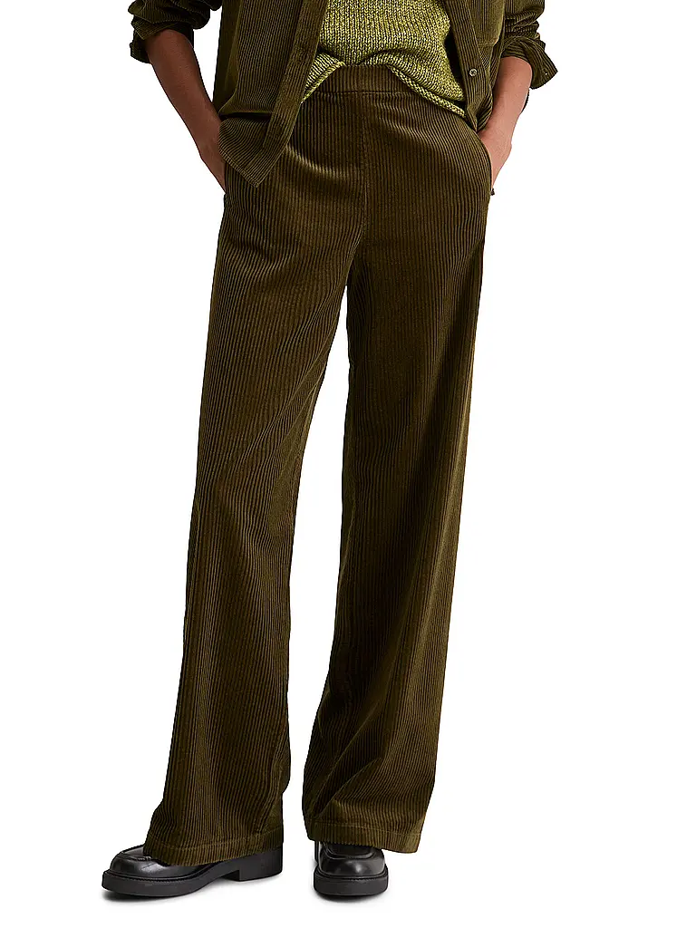 MARC O'POLO | Pantalones de vestir | Oliva
