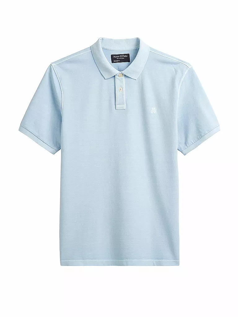 MARC O'POLO | Polo de corte estándar | Azul claro