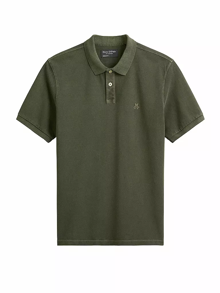 MARC O'POLO | Polo de corte regular | Oliva