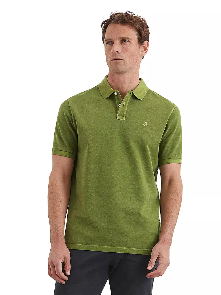 MARC O'POLO | Polo de corte regular | Verde