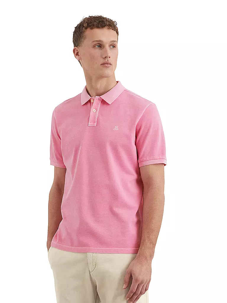 MARC O'POLO | Polo de corte regular | Rosa