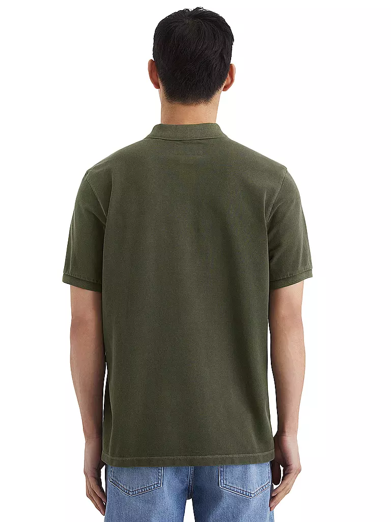 MARC O'POLO | Polo de corte regular | Oliva