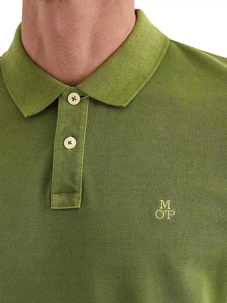 MARC O'POLO | Polo de corte regular | Verde