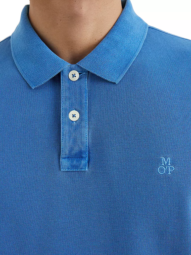 MARC O'POLO | Polo de corte regular | Azul