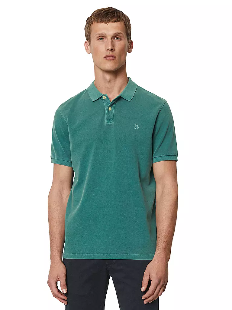 MARC O'POLO | Poloshirt | Verde oscuro