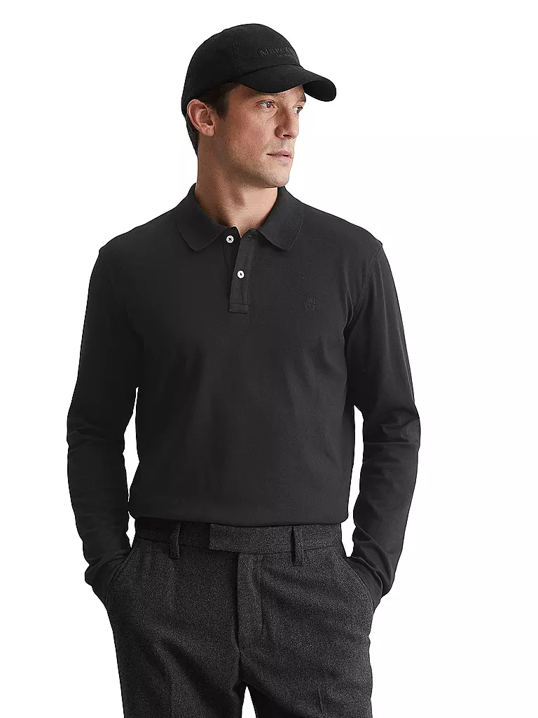 MARC O'POLO | Poloshirt | Negro