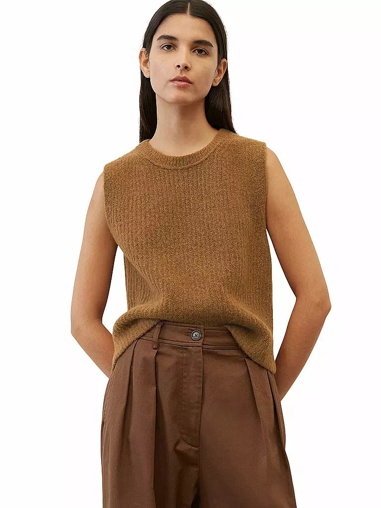 MARC O'POLO | Pullunder  | Marrón