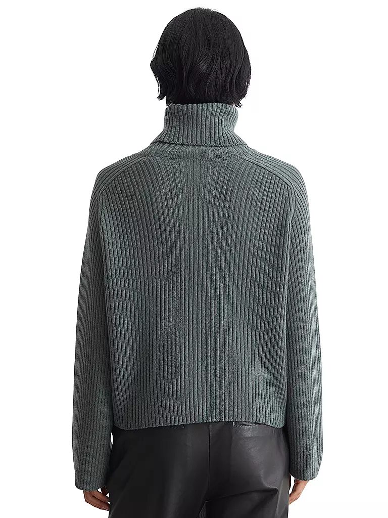 MARC O'POLO | Rollkragenpullover | Verde oscuro