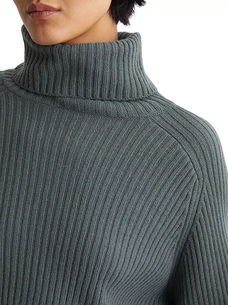 MARC O'POLO | Rollkragenpullover | Verde oscuro