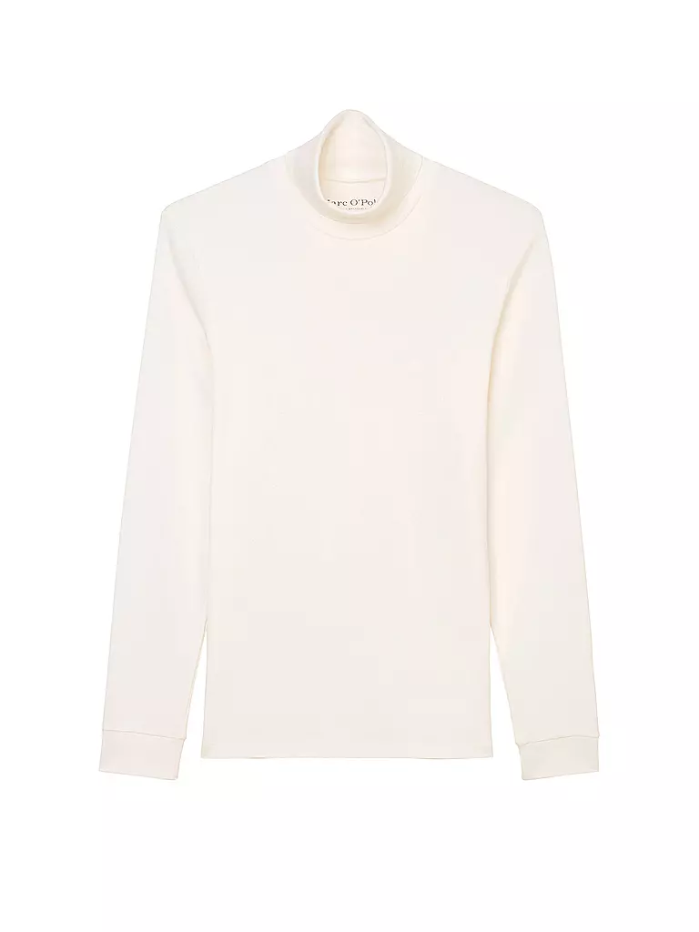MARC O'POLO | Rollkragenshirt | Blanco