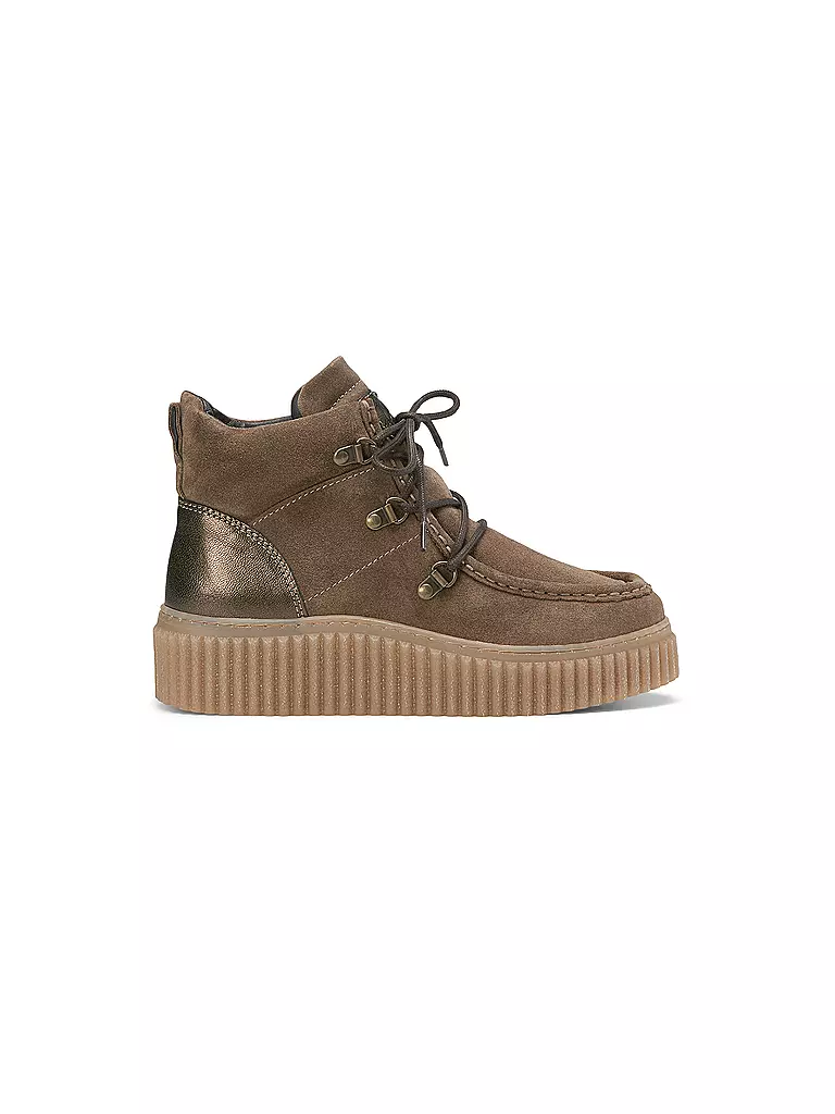 MARC O'POLO | Schnürboots  | Marrón claro