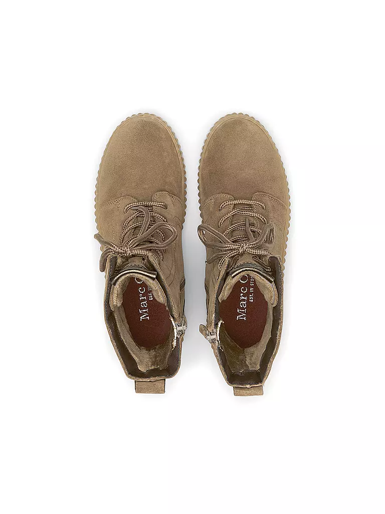 MARC O'POLO | Schnürboots  | Marrón claro