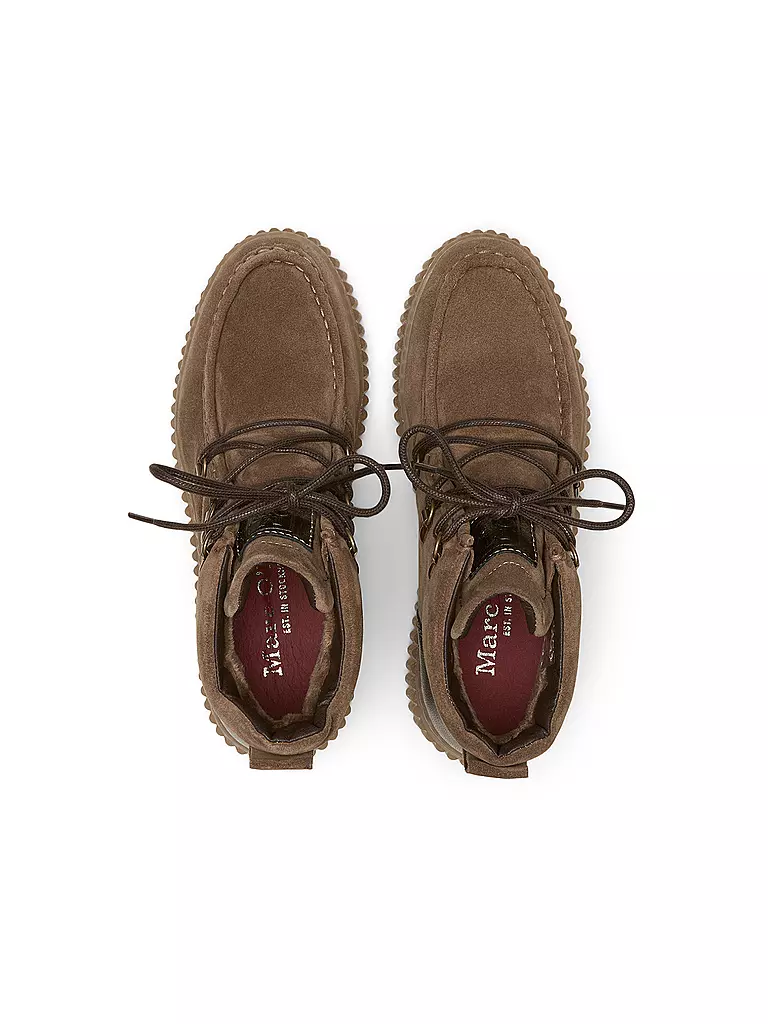 MARC O'POLO | Schnürboots  | Marrón claro
