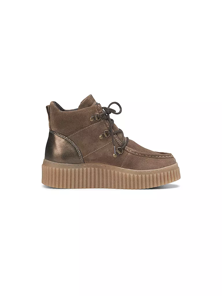 MARC O'POLO | Schnürboots  | Marrón claro