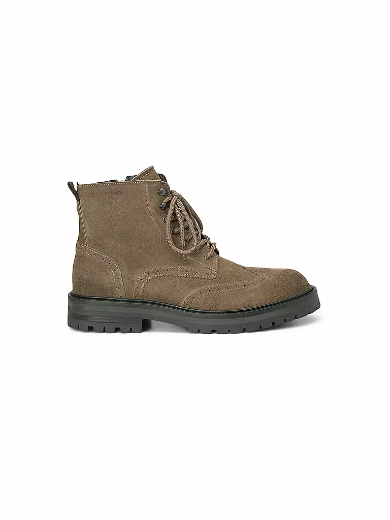 MARC O'POLO | Schnürboots | Marrón claro