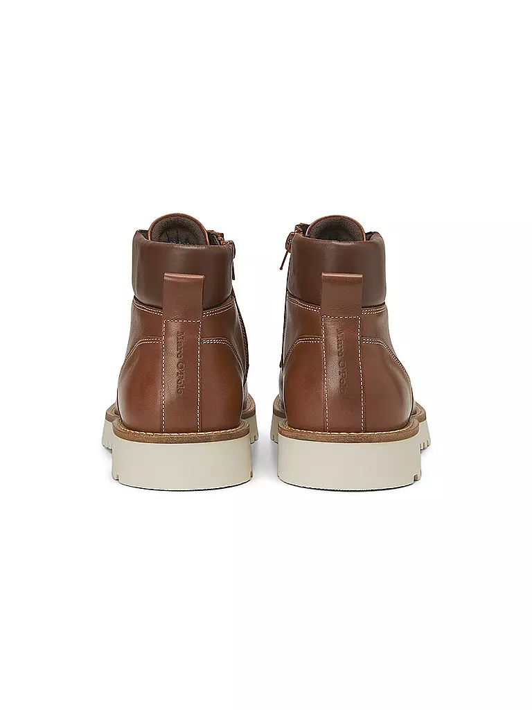 MARC O'POLO | Schnürboots | Marrón claro