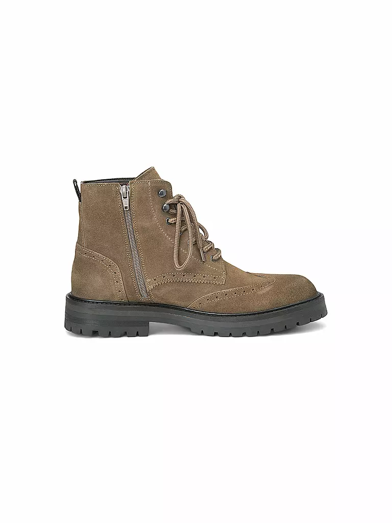 MARC O'POLO | Schnürboots | Marrón claro