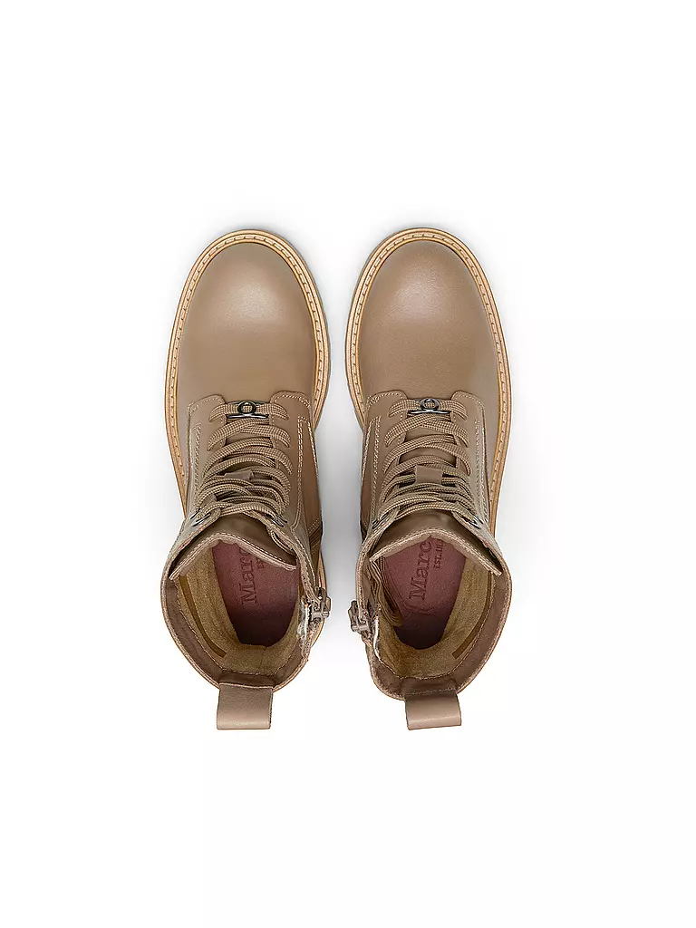MARC O'POLO | Schnürboots | Marrón claro