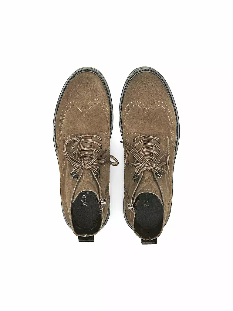 MARC O'POLO | Schnürboots | Marrón claro