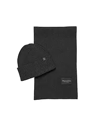 MARC O'POLO | Set de 2 piezas gorro y bufanda | Gris